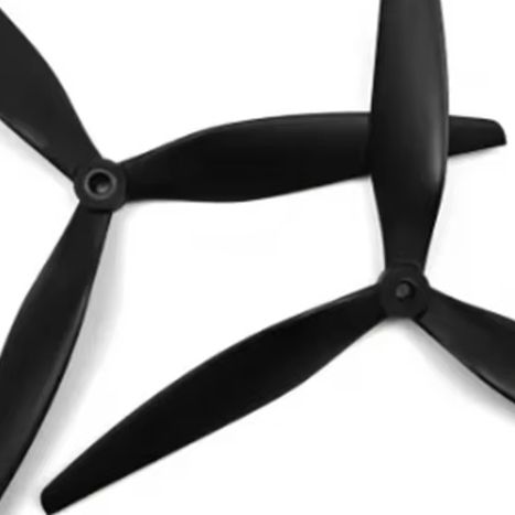 Fpv Drone Propeller - HQ MacroQuad Prop 10X8X3 Schwarz-Glasfaserverstärktes Nylon