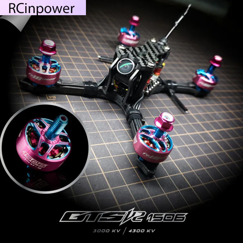 Fpv Drone Bag - RCinpower GTS V2 1506 Brushless Motor,