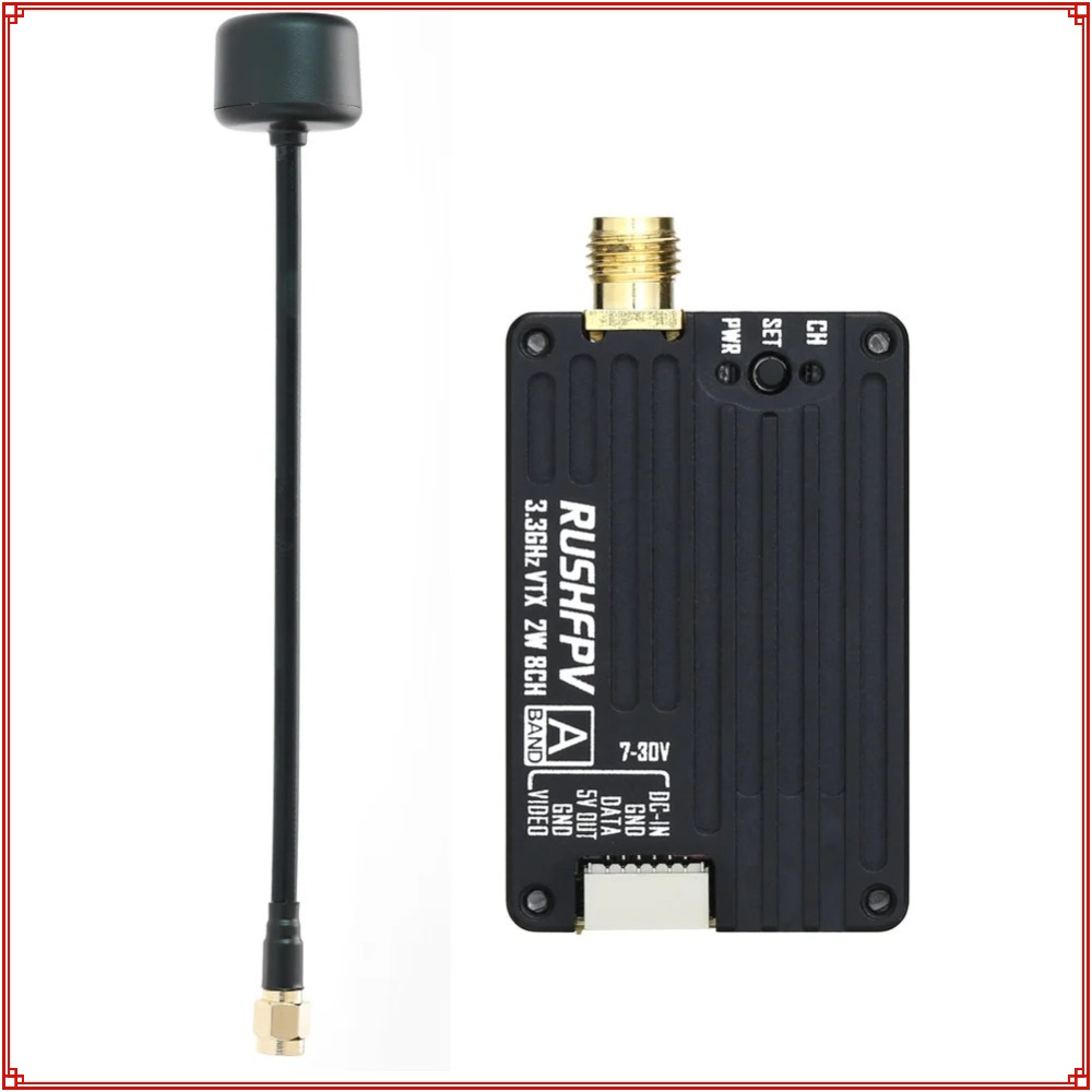 2026 Neuer RUSHFPV 3.3G 2W VTX – Fpv Drone Transmitter Bewertung und Preis