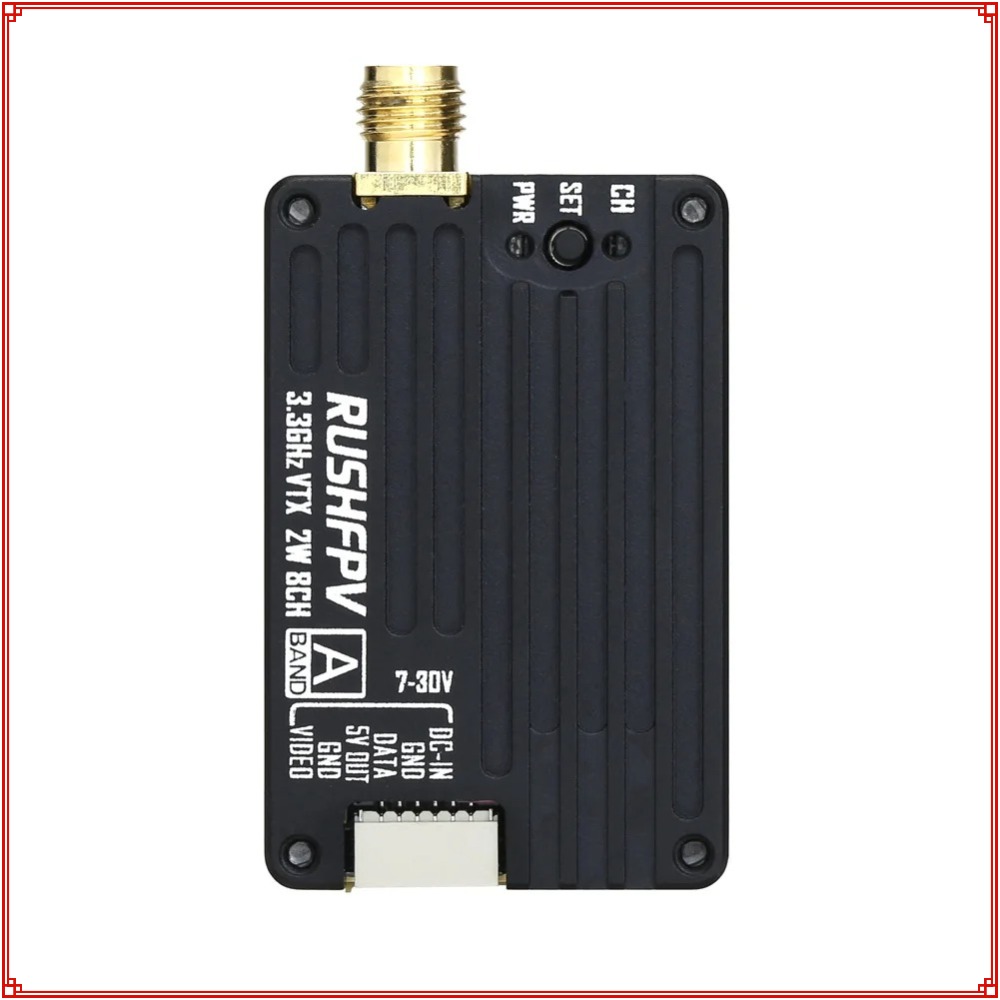 2026 Neuer RUSHFPV 3.3G 2W VTX – Fpv Drone Transmitter Bewertung und Preis
