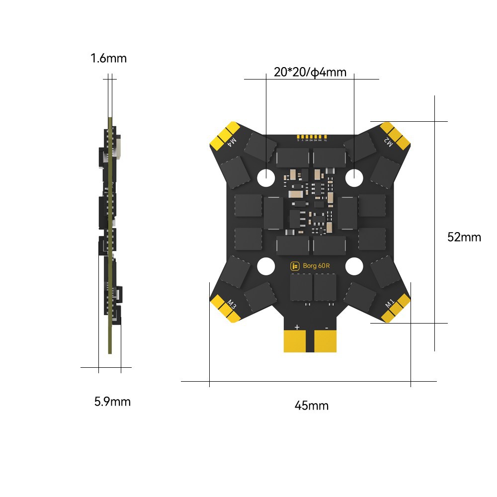 iFlight Borg Mini H7 (ICM42688 – Fpv Drone Antenna Bewertung und Preis